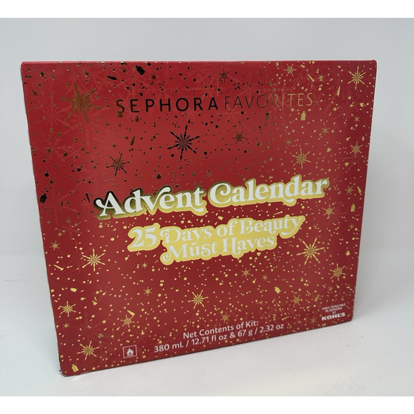 Sephora Favorites Advent Calendar 25 Days Of Beauty 2025 Holiday LIMITED Edition - Picture 1 of 4